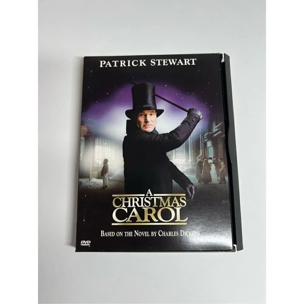 Christmas Carol Patrick Stewart PG DVD Full Screen WarnerBrothers
